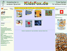 Tablet Screenshot of kidsfox.de